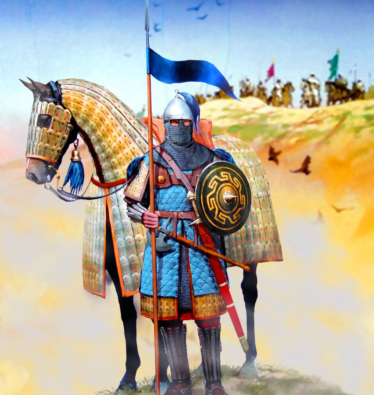 Cataphract (còn gọi là thiết kỵ) là tên gọi của các đơn vị kỵ binh hặng nặng thời cổ đại, được trang bị giáp lưới hoặc giáp vảy cá che kín toàn thân và chiến mã. Với bộ giáp nặng nề,  kỵ binh Cataphract được ví như những “cỗ xe tăng” thời cổ đại.