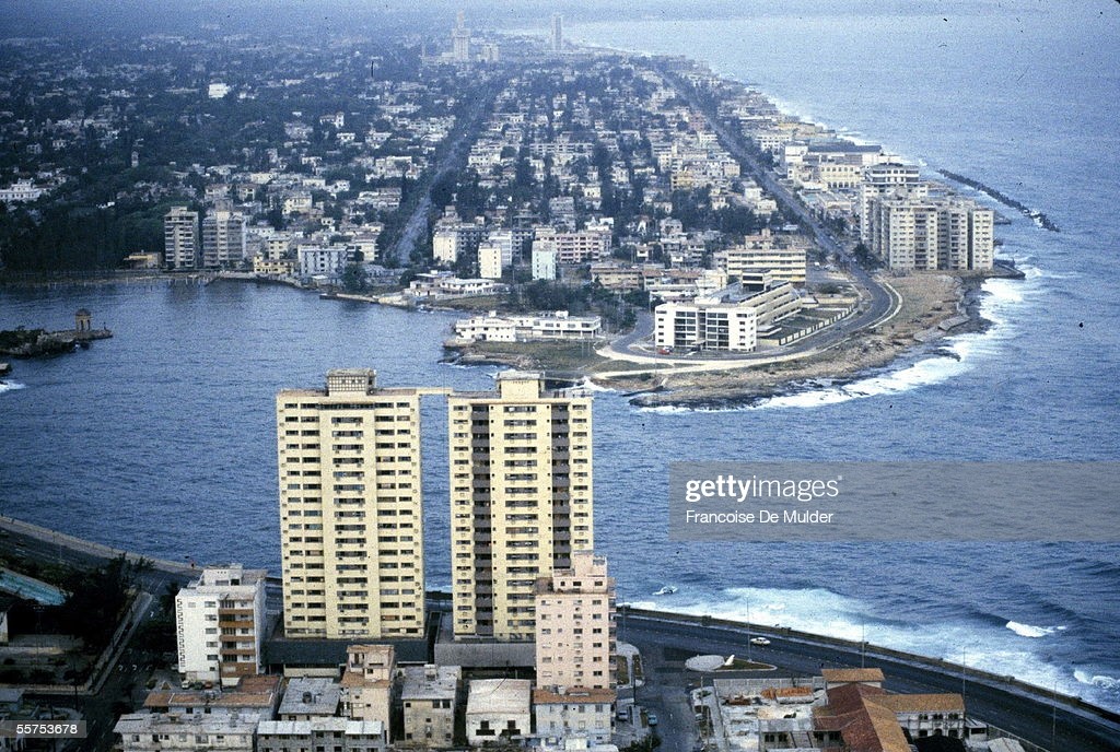 Một góc Havana nhìn từ máy bay,  Cuba năm 1988. Ảnh: Francoise De Mulder/ Getty Images.