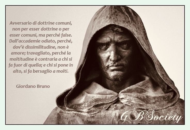  Giordano Bruno (1548–1600). Bruno không chỉ là một triết gia và nhà vũ trụ học, mà còn là một người ủng hộ quan điểm về vũ trụ vô hạn và đa vũ trụ. Ông bị Tòa án Dị giáo của Giáo hội Công giáo La Mã kết án và bị thiêu sống tại quảng trường Campo de' Fiori ở Rome. Ảnh: Pinterest.