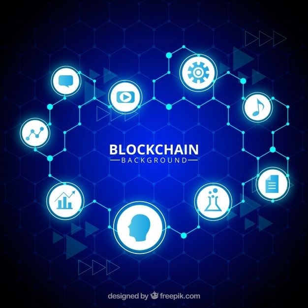  1. Blockchain là sổ cái phi tập trung. Blockchain là công nghệ sổ cái phân tán, trong đó tất cả các giao dịch được ghi lại trên các khối (block) và liên kết với nhau theo thứ tự thời gian, đảm bảo tính minh bạch và an toàn. Ảnh: Pinterest.