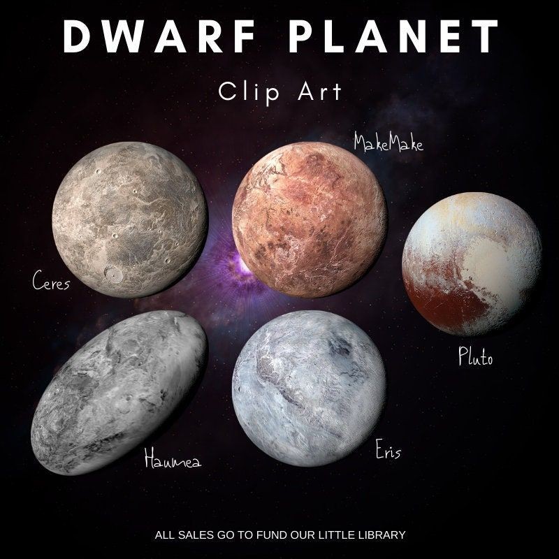  Khái niệm hành tinh lùn. Thuật ngữ " hành tinh lùn" (dwarf planet) dùng để chỉ các thiên thể quay quanh Mặt trời, có kích thước đủ lớn để có hình dạng tròn nhưng không có quỹ đạo "thống trị" như 8 hành tinh chính thức của Hệ Mặt trời. Ảnh: Pinterest.