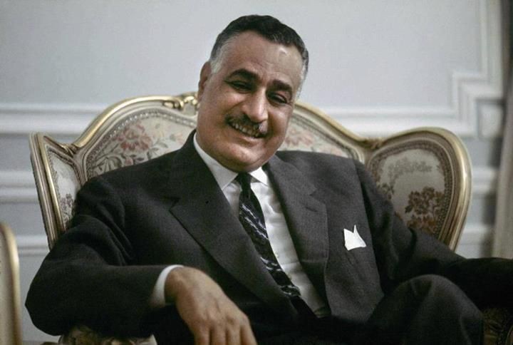  1. Gamal Abdel Nasser (1918–1970). Chức vụ: Đại tá, sau trở thành Tổng thống  Ai Cập. Ông là lãnh đạo chính của cuộc Cách mạng Ai Cập năm 1952, lật đổ chế độ quân chủ và thành lập nền cộng hòa. Ảnh: Pinterest.