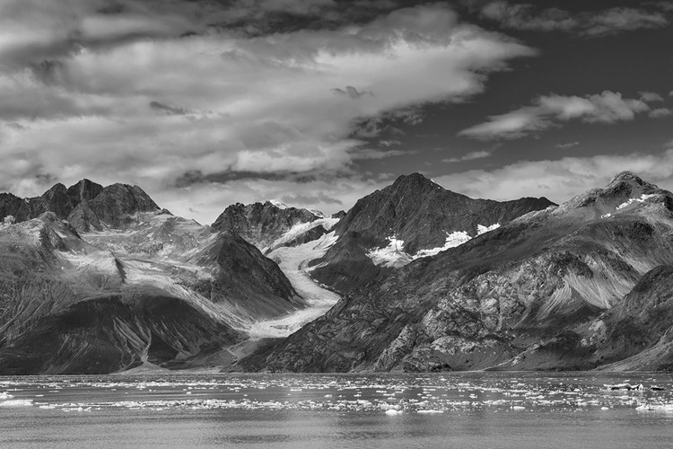 "Sông băng Topeka",  Công viên Quốc gia Vịnh Glacier, bang Alaska.