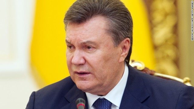 1.Tổng thống Viktor Yanukovych  Ông Yanukovych lên nắm giữ chức tổng thống hồi năm 2010. Sau những biến cố mới nhất, ông đã tháo chạy khỏi thủ đô Kiev để đến ẩn náu ở một thành phố thuộc miền tây Ukraine.