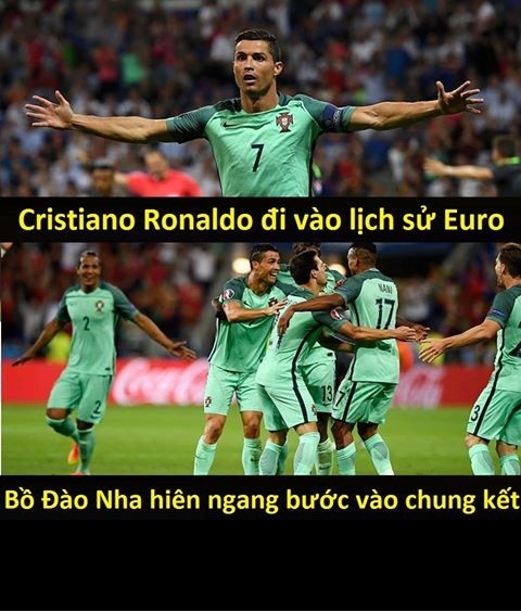 Trận bán kết  Euro 2016 đã xác định được cái tên đầu tiên vào trận chung kết, đó không ai là Bồ Đào Nha. Không chỉ vậy, ngôi sao của họ là Cris Ronaldo đã đi vào lịch sử khi san bằng kỷ lục cầu thủ ghi nhiều bàn thắng nhất lịch sử VCK Euro của huyền thoại Michael Platini.