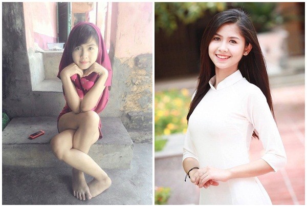 Thanh Thư, hay còn được dân mạng biết đến với biệt danh " hot girl chân khoèo" là nhân vật từng gây sốt trong cộng đồng mạng. Không chỉ vậy, vừa qua tên tuổi của 9X Hải Dương lại được nhắc tới rất nhiều khi lọt vào top 18 thí sinh xuất sắc nhất của Miss Teen 2017 và đang có mặt tại Hàn Quốc. Ảnh trong bài: FBNV.