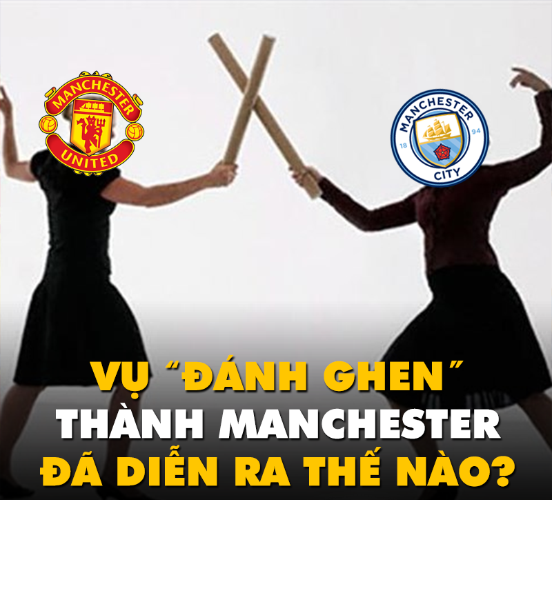 Sau trận derby thành Manchester giữa M.U và Man City, báo chí Anh cũng như thế giới đưa tin về vụ ẩu đả giữa các cầu thủ trong đường hầm và đó cũng là chủ đề được dân mạng đưa vào bộ  ảnh chế bóng đá có tên "Toàn cảnh cuộc đánh ghen thành Manchester".