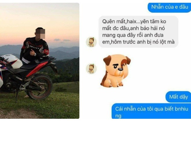 Mới đây trên một fanpage nổi tiếng, dân tình đang rất chú ý tới vụ "bóc phốt" anh bạn chơi lâu năm  mượn nhẫn vàng mãi không trả của nickname H.L và đi kèm với câu chuyện đó là những đoạn tin nhắn được chủ nhân chụp ảnh lại.