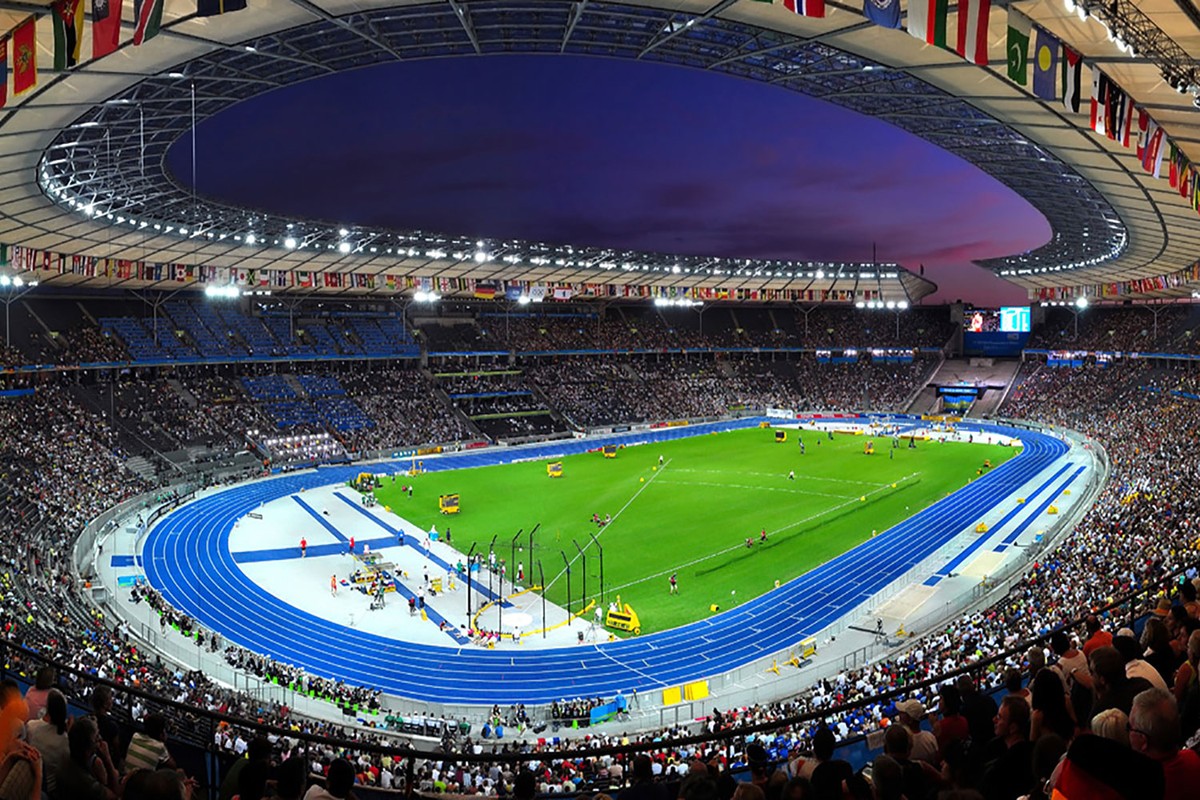 Sân Olympic ở Berlin sẽ là nơi tổ chức trận chung kết EURO 2024. Đây là sân đấu có sức chứa 70.033 chỗ ngồi và từng tổ chức trận chung kết World Cup 2006 và chung kết UEFA Champions League 2015.