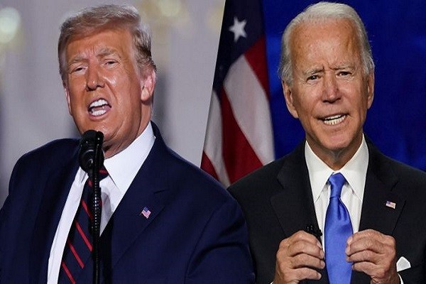 Theo kế hoạch, cuộc tranh luận cuối cùng giữa Tổng thống Trump (trái) và ứng viên Joe Biden sẽ diễn ra tại Đại học Belmont ở Nashville, bang Tennessee, vào 21 giờ tối 22/10 (giờ Mỹ, sáng 23/10 giờ Việt Nam), dưới sự điều phối của người dẫn chương trình Kristen Welker từ đài NBC News. Ảnh: Reuters.