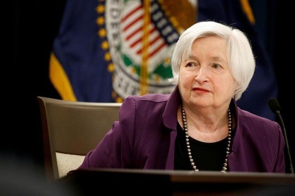 Ngày 25/1, với 84 phiếu thuận và 15 phiếu chống, Thượng viện Mỹ đã phê chuẩn bà Janet Yellen làm  Bộ trưởng Tài chính Mỹ. Đây là một trong số những đề cử nhân sự đầu tiên của tân Tổng thống Joe Biden được Thượng viện chuẩn thuận. Ảnh: Reuters.