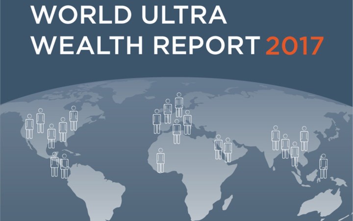 Theo báo cáo về  người siêu giàu toàn cầu (World Ultra Wealth Report 2017) của Wealth-X, số người siêu giàu (tài sản trên 30 triệu USD) trên toàn cầu đã đạt 226.450 người