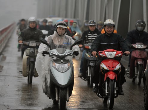 Hà Nội mưa rét hai ngày cuối tuần