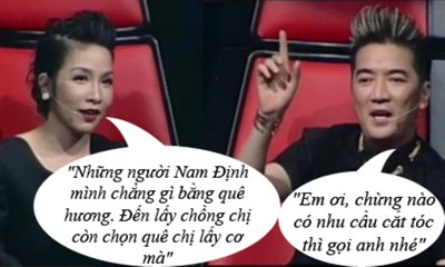 Phát ngôn “cười chảy nước mắt” của HLV The Voice 