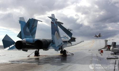 Su-57 sẽ xuất hiện trên tàu sân bay tương lai của Hải quân Nga