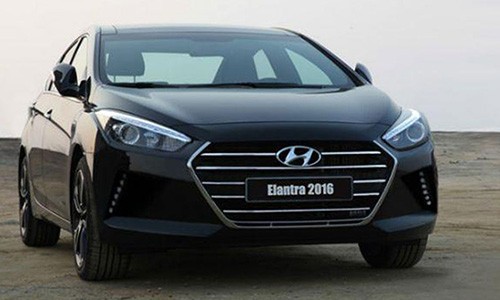 Những hình ảnh hiếm hoi của Hyundai Elantra 2016 