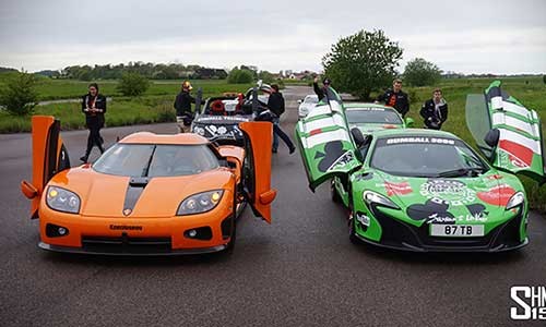 Xem Gumball 3000 đua drag tại đại bản doanh Koenigsegg