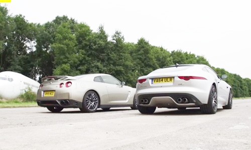 Nissan GT-R vs Jaguar F-Type R AWD - Trận chiến “cân sức“