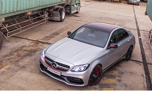 Mercedes C63 giá 4,6 tỷ đồng đầu tiên xuất hiện tại VN