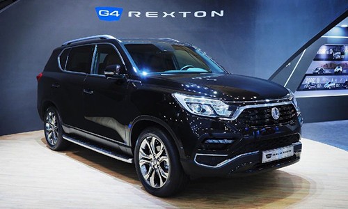 SsangYong Rexton 2018 sắp về Việt Nam "đấu" Toyota Fortuner