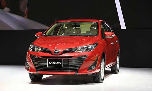 Xe ôtô Toyota Vios nhận ưu đãi khủng trong tháng 11/2018