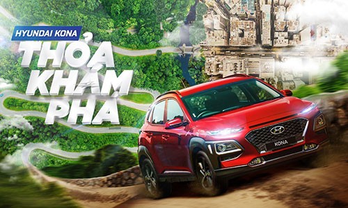 Trải nghiệm cung đường Việt, "ẵm" Hyundai Kona 750 triệu đồng