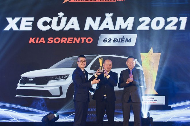 Cộng đồng mê xe bình chọn Kia Sorento là "Xe của năm 2021"