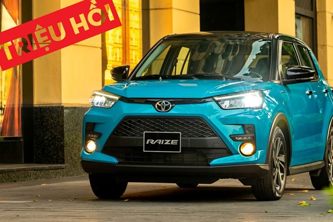 Toyota Raize dính lỗi, bị triệu hồi 255 xe tại Việt Nam