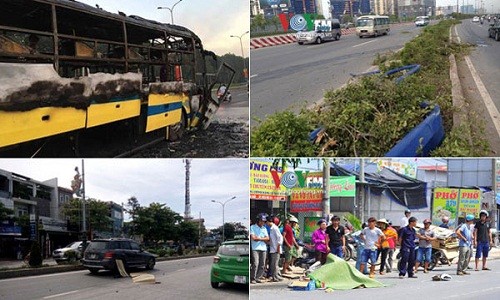 Những vụ tai nạn giao thông thảm khốc tuần qua (5/6 - 11/6/2016)