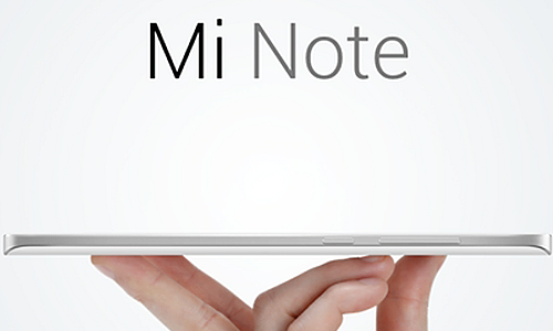 Tận mục phablet cao cấp Mi Note của Xiaomi