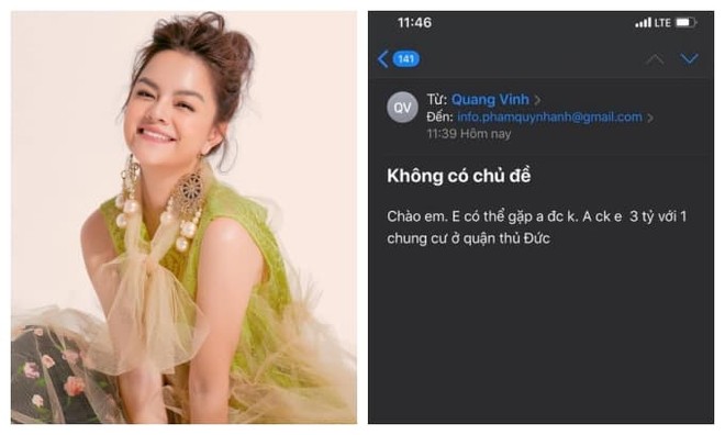 Phạm Quỳnh Anh được người lạ tặng 3 tỷ và một chung cư