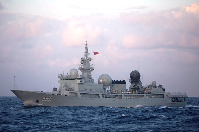 Không mời mà đến, Trung Quốc cử tàu do thám theo dõi RIMPAC