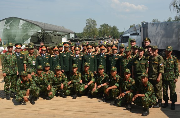 Thượng tướng Phan Văn Giang dự lễ khai mạc Army Games 2018