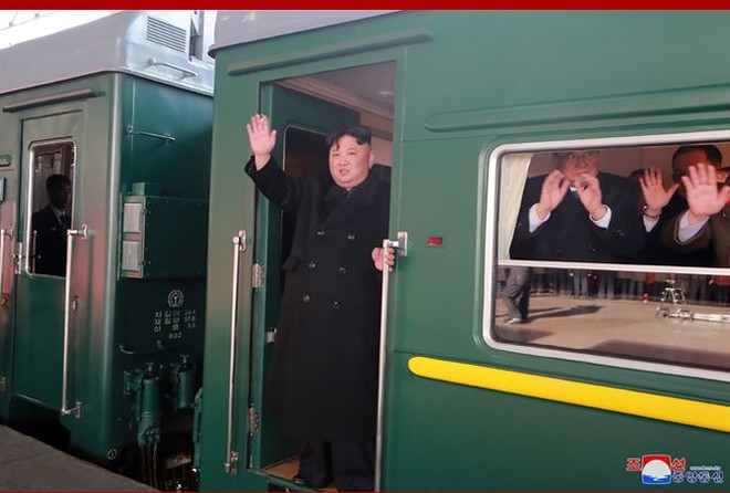 Đoàn tàu chở ông Kim Jong-un "không dừng ở Bắc Kinh"