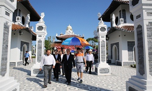 Đại sứ Ấn Độ và Hàn Quốc tham quan Asia Park