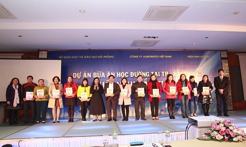 Chặng đường mới cho “Dự án bữa ăn học đường” ở Hải Phòng