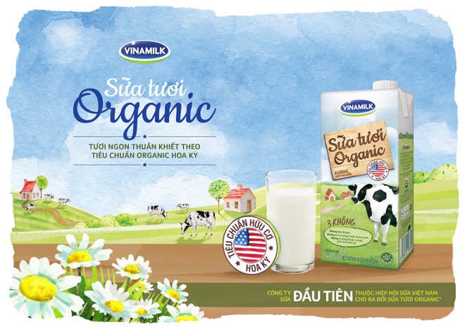 Điều gì làm nên một cốc sữa Vinamilk Organic chuẩn USDA Hoa kỳ?