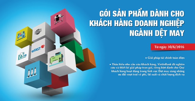 Gói sản phẩm “độc quyền” cho doanh nghiệp dệt may