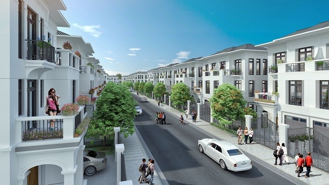 Đa dạng sản phẩm tại tiểu khu Hướng Dương dự án Vinhomes Riverside – The Harmony