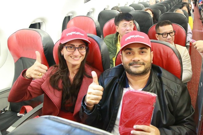 Vietjet tiên phong khai trương đường bay thẳng tới New Delhi