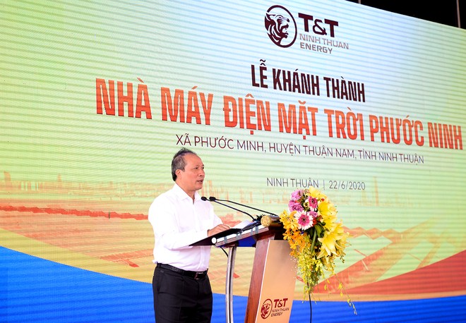 Khánh thành Nhà máy điện mặt trời Phước Ninh - Ninh Thuận