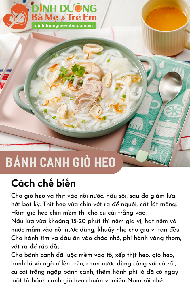 Công thức bữa sáng ba miền ngon, dễ làm từ bột gạo cho mẹ bầu nhạt miệng