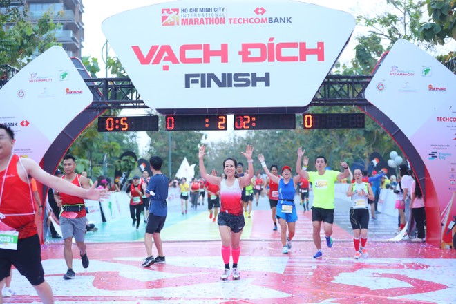 Giải Marathon quốc tế Hồ Chí Minh Techcombank lần 5: Chung một tinh thần “Vượt trội hơn mỗi ngày“