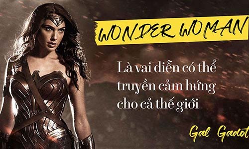 Mỹ nhân Wonder Woman: Tôi không phải là bình hoa di động