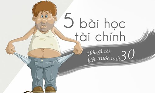 Biết 5 bài học tài chính này nếu không muốn thất bại