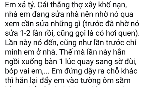 Tâm sự của vợ bầu khi bị sàm sỡ nhưng chồng không bênh vực