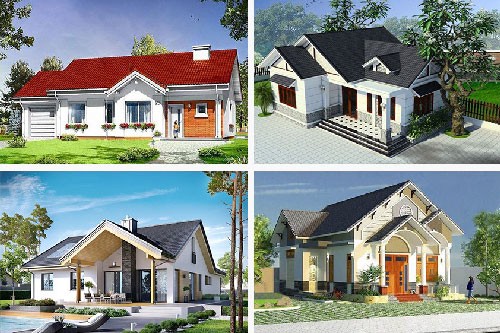 Mẫu nhà cấp 4 đẹp không tì vết khiến nhiều người muốn bỏ phố về quê