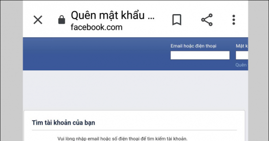 4 cách lấy lại mật khẩu Facebook không cần email và số điện thoại