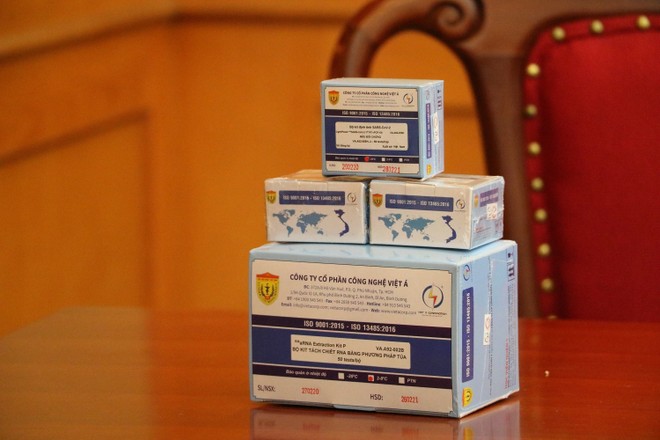 Giá bộ KIT test nhanh virus Covid-19 chưa cố định