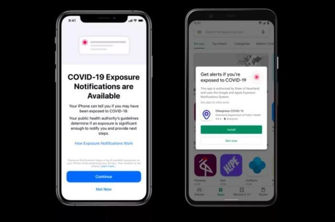 Phiên bản iOS 13.7 cho iPhone “tham gia” phòng chống dịch COVID-19